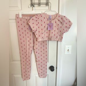 Savage Fenty Pajama Set - pants and crop top (size Medium) never worn/ tags on